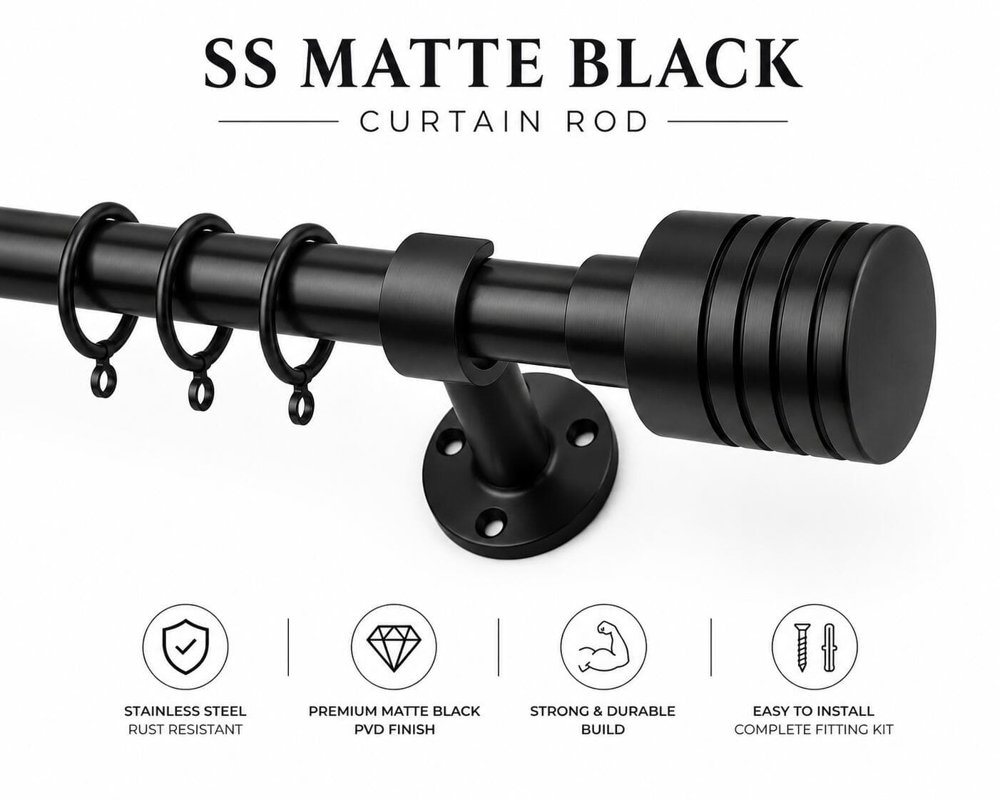 SS Matte Black